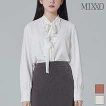미쏘 리본 프릴 포인트 블라우스 MIWBL9V11A