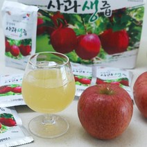 문경새재 문경몰 사과생즙 50포, 100팩, 120ml