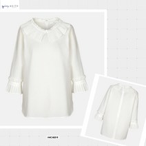 [기비키이스]기비 22여름 요루 프릴넥 블라우스