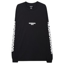 NEIGHBORHOOD 네이버후드 Nh Tee-10 Ls Co 222PCNH-LT10 BK 코튼 롱 슬리브