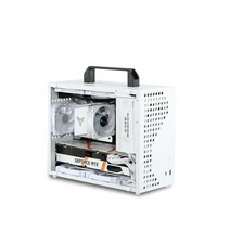 G80 프로 휴대용 mATX ITX 소형 케이스 미니타워 PC, G80 Pro 메탈 사이드 패널