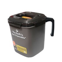 음식물 쓰레기통 거름망 잔반통 짬통 음식물통 3L:No6257ea, 본상품선택