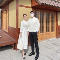 트위드원피스 커플시밀러룩 돌잔치엄마원피스 피로연 상견례 셀프웨딩 원피스