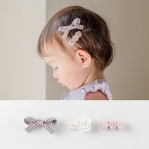 [해피프린스]엘레나 미니 아기 헤어핀set