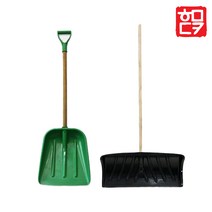 눈삽(p삽)+넉가래(일반) 제설삽 / 겨울 폭설 제설 도구 용품 장비