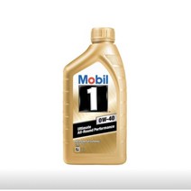 Mobil 1 모빌원 골드 엔진오일 0w40 정품 1L, 3개, 1000ml