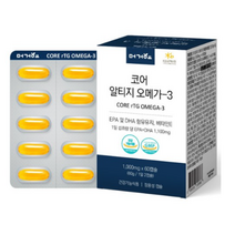 머거요 rtg 알티지 오메가3 영양제 장용성 캡슐 비타민E EPA DHA, 60캡슐, 2개