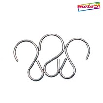 SS CV 수구 오토바이용품 배달가방 다용도 봉지걸이 S고리, 1개