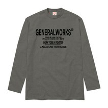 제네럴웍스 프린팅 긴팔티_N-GW-909