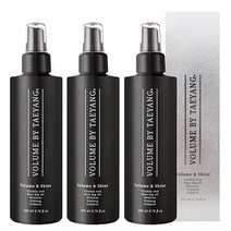 볼륨바이태양 헤어픽서 볼륨 헤어스프레이 200ml x 3개 남자 여자 앞머리