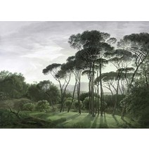 풍경화벽지 유럽 숲 벽지 거실 풍경 배경 장식 침실, 3D Embossed, [02] 185865200-2