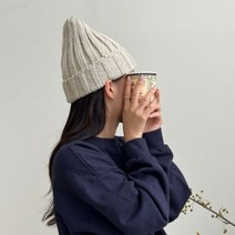[캣츠원피스] 남자 여자 골지니트 숏 비니 겨울모자