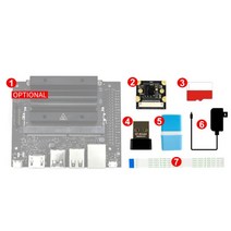 Jetson Nano 2GB 개발자 키트 Acce B 영국 버전 8MP 카메라/TF 카드/USB WiFi 포함 AI Vision 응용 프로그램에 적합