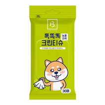 브리더랩 똑똑똑 크린티슈 눈물자국 30매, 선택§, 단품