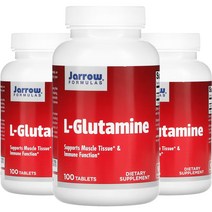 재로우 L-글루타민 1000mg 타블렛, 100개입, 3개