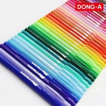 동아 마이 칼라2 수성펜 36color 12자루 1타, 빨강(25)