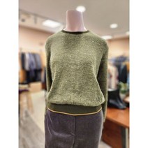 비씨비지 BCBG 파인 니트 시보리 맨투맨TS A2WAX411 45