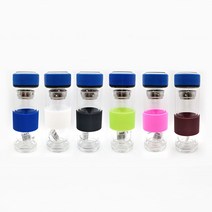 실리콘 텀블러 컵 슬리브 테이크아웃 홀더 다크블루