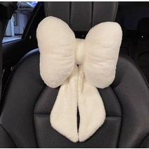 자동차 머리 받침 요추 휴식 목 베 등받이 시트 스트리머 코튼 및 린넨 활, 7.White headrest
