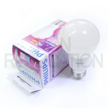 필립스 LED전구 램프 - 220V 7W (60W 대체), 주광색
