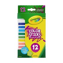 Crayola 컬러 스틱 우드리스 색연필 12색(색상은 다를 수 있음)