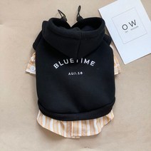 소형견 강아지 대형견 애완견 중형견 옷 반려동물 애완용품 CHIC 애완동물 니치 디자인 봄 가을 겨울 요크셔 비숑 인조 두 고양이 운동복, XL about 7.5-11 kg, strong American