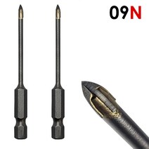 공구엔 타일기리 타일 홀쏘 비트 2개, 4mm