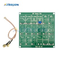 NanoVNA VNA RF 테스트 보드 용 RF 데모 키트 벡터 네트워크 테스트 필터/감쇠기 네트워크 분석기 전기 계, 한개옵션0