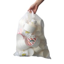 SKCAMEL 10리터 오픈 휴지통 / 종량제 쓰레기통 분리수거함, 10리터비닐 100장