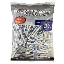 Pride Professional Tee System 골프 티 꽂이 135개입 화이트 82mm
