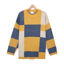 스콰즈 니트 SCN017 3COLOR 라운드 긴팔 티셔츠 시밀러룩