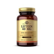 Solgar 솔가 루테인 40mg 캡슐 30개 눈 지원 블루라이트 필터를 도와줍니다 플로라 GLO 유제품 프리 30인분