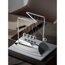 진자운동 키네틱아트, NC108밝은표면뉴턴볼(높이18cm)