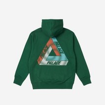 팔라스 스월 트라이퍼그 후드 그린 - 22FW Palace Swirl Tri-Ferg Hood Green 22FW205816