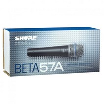 다이나믹 마이크 Beta 57A 슈어 Shure Supercardioid Instrument Free New US
