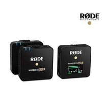 [재고보유]로데 WIRELESS GO 2 와이어리스고2 초소형 무선마이크 블랙 2채널 Wireless GO II, 로데 Wireless GO II 무선마이크