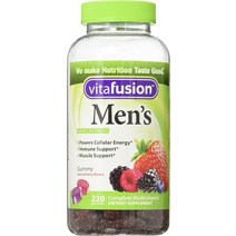 멀티비타민 Vitafusion 남성용 종합비타민 구미젤리 1팩 220개