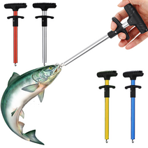 엔트모 바다 민물 낚시바늘빼기 포셉가위 우럭바늘빼기, 실버, 1개