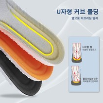 말랑쿠셔닝 깔창 2종, 블랙 (여성용+남성용)