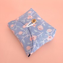 [DIY키트 패키지] 봉투 파우치 화장품 파우치 만들기 파우치백 생리대 (동영상설명), 핑크시바