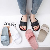버클모양 가성비 여학생 학원 슬리퍼 여대생 써머신발 쓰레빠