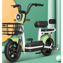 전기자전거 출퇴근 전동 이륜 장거리용 소형 라이딩, 상세 페이지 참고, 스탠다드 에디션 레드 48V