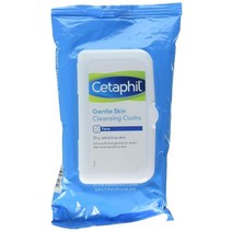 Cetaphil 젠틀 스킨 클렌징 천 25장 (2팩), 25 Count (Pack of 2)