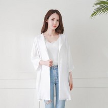 gjk1072b 노카라자켓 마자켓 린넨자켓 7부소매자켓 루 Lovely 시원한자켓 여름자