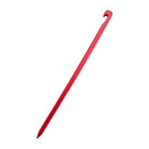 10 개/몫 16cm 알루미늄 합금 텐트 못 정원 말뚝 그라운드 네일 헤비 듀티 해먹 캠핑 Guyline 천막 캐노피 플라이 시트, 빨간색