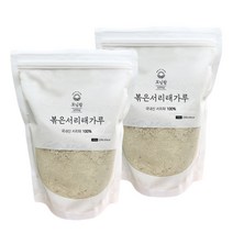 모닝팜 국산 쪄서볶은 서리태가루 검은콩가루 미숫가루 선식, 500g, 2개