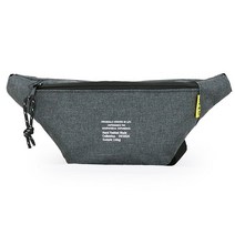 베이직엠 남성 여성 가방 힙색 SD 소형 미니 프린팅 (29cmX12cm)