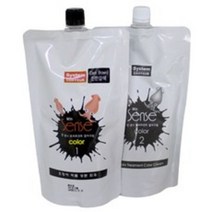 DK 윈 센스 오징어먹물 컬러크림 1 2제 각 500ml, 밝은갈색, 1개