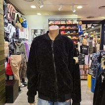 지프 여성 부클베어 뽀글이 블루종