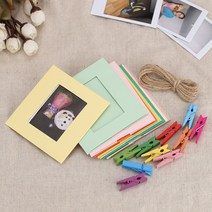 고스트xl마운트 여기현상소 3 in 1 그림 벽 프레임 클립 클램프 문자열 로프 Fujifilm Instax 미니 8/8s/8 /9 카메라 포토 프레임 카메라 액세서리